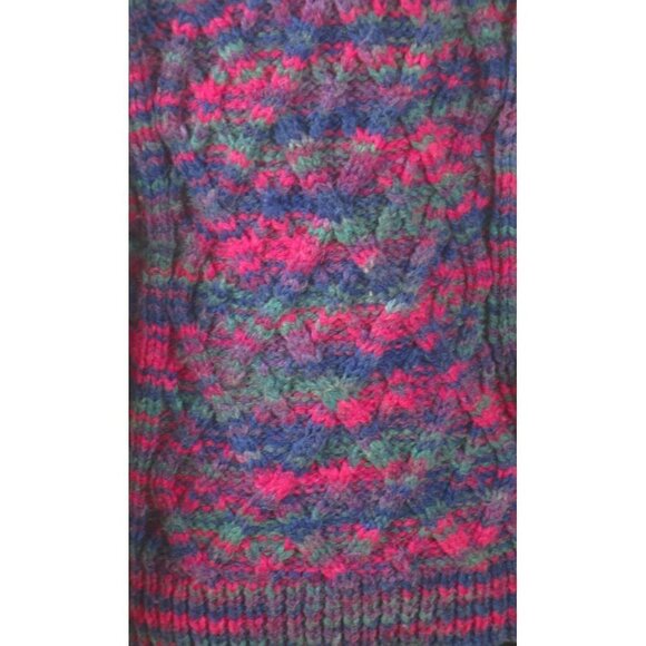 Shop TheStyleMinr Vintage for Authentic 70s Hand Made Cable Knit Sweater - Picture 5 of 5